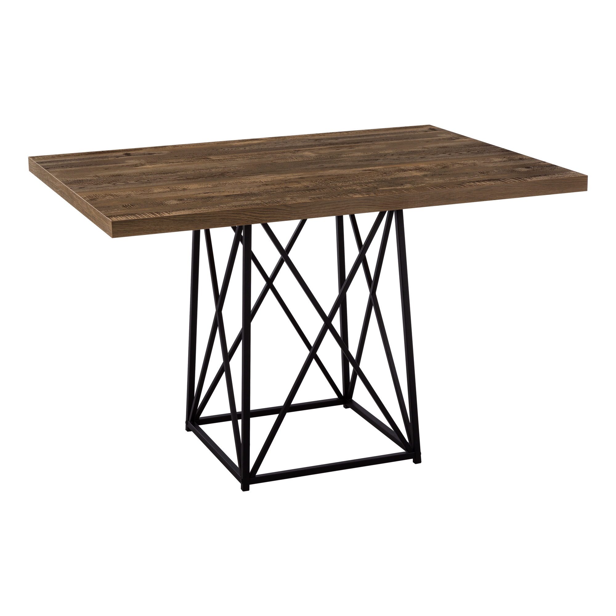  Monarch Specialties 1301, 48 Rectangular, Small, Kitchen,  Room, Veneer, Wood Legs, Brown, Transitional Dining Table-30X 48  Espresso, 47.25 L x 29.5 W x 30 H - Tables