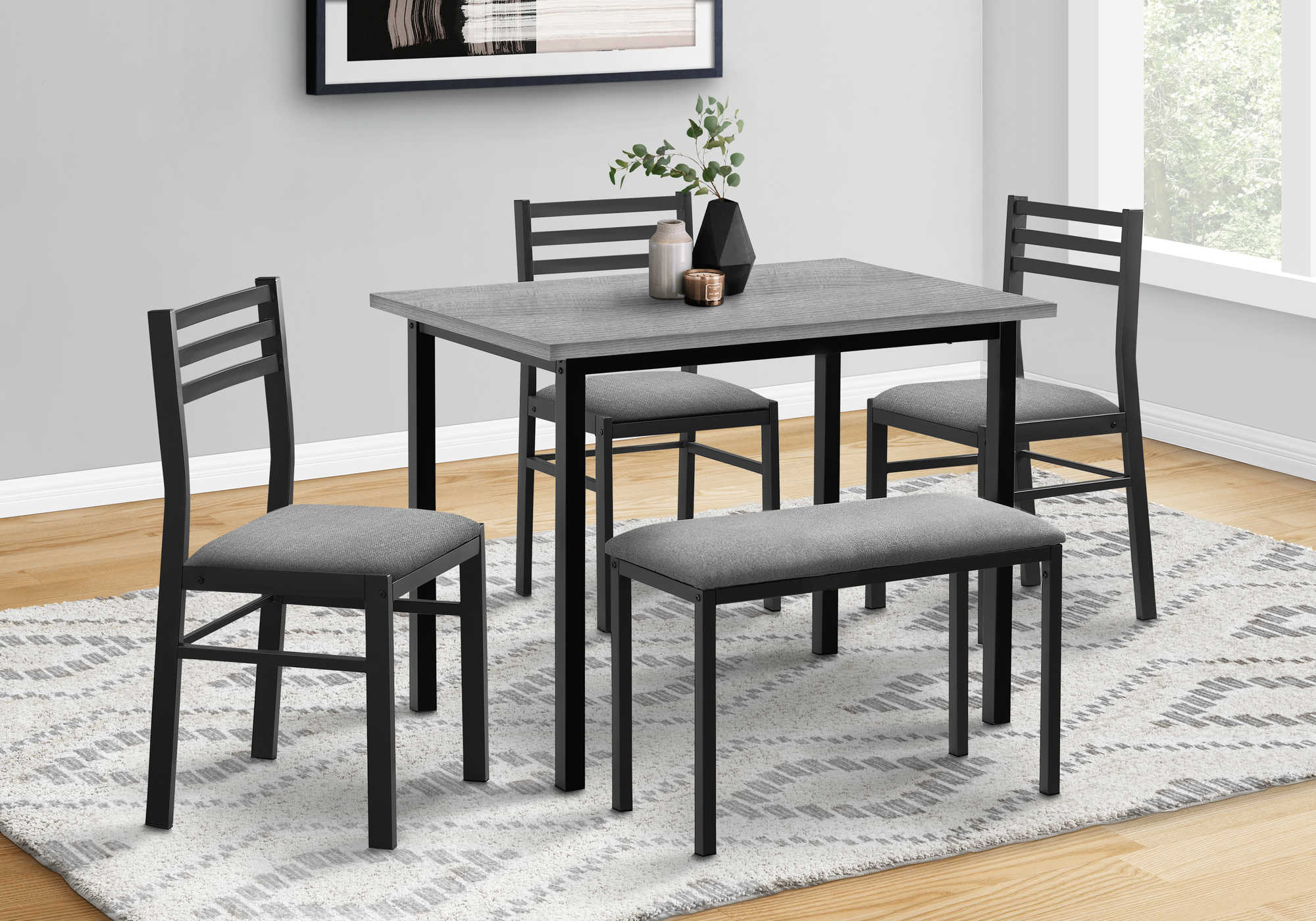 Monarch specialties 3 discount piece dining set