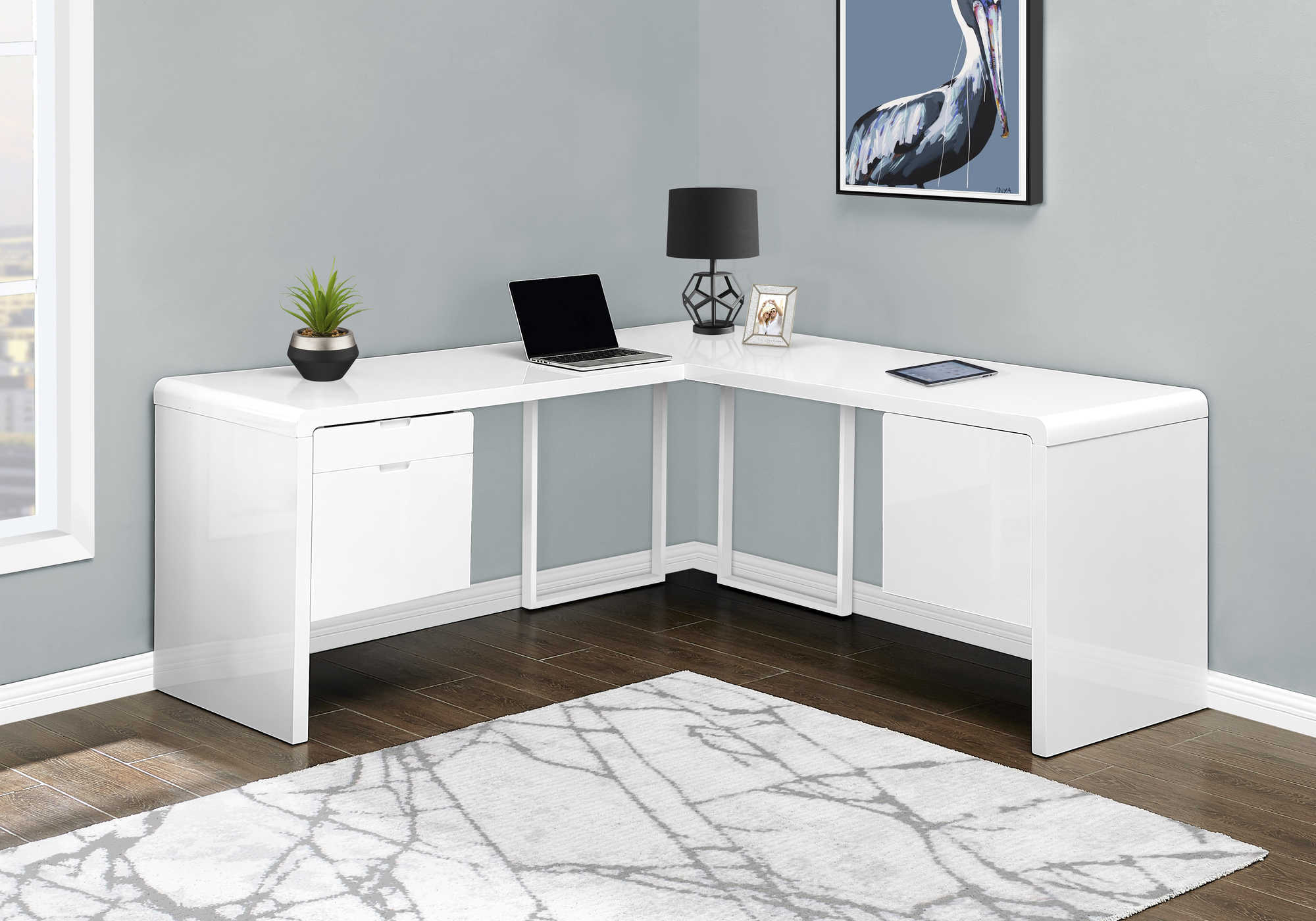 Monarch specialties 2024 desk white