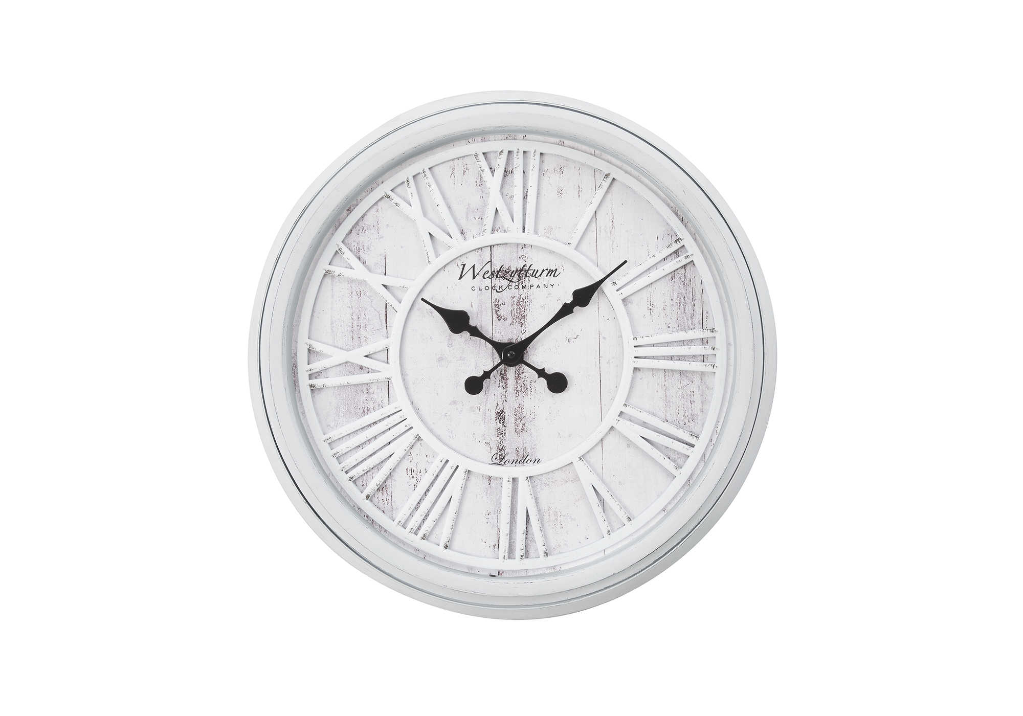 CLOCKS - 20"DIA / WALL CLOCK / GREY